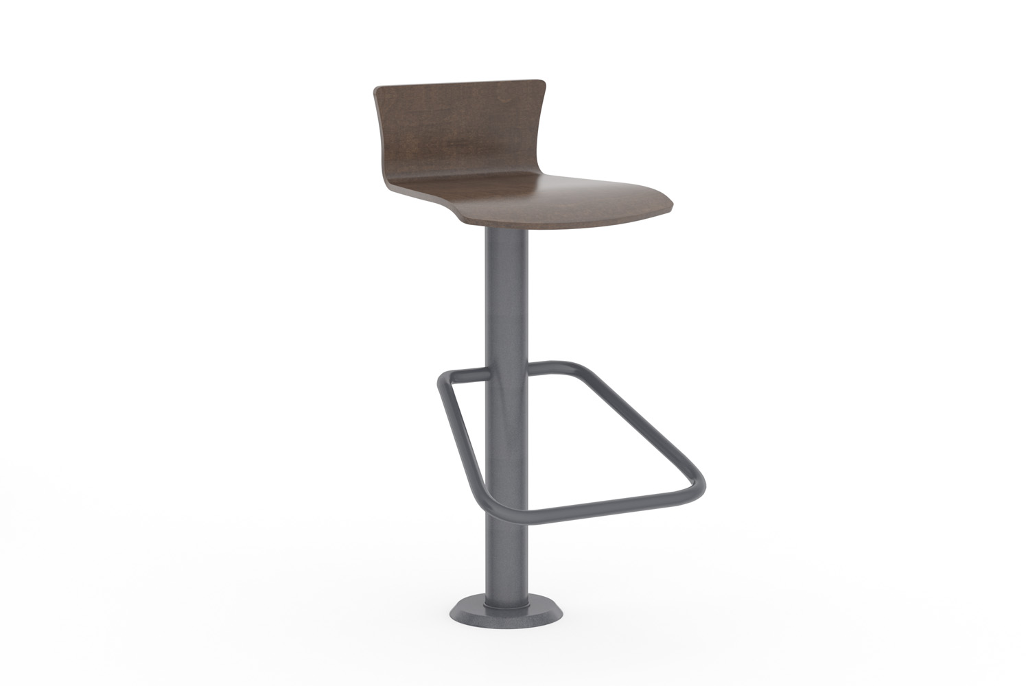 Barri Barstool Height with Benton Demi Back seat